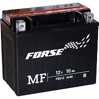 Аккумулятор мото FORSE MF 10А/ч (YTX12-BS)