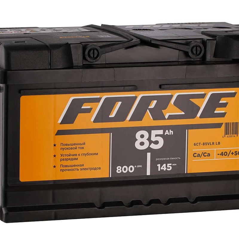 Аккумулятор 6СТ-85 VLR (0) LB FORSE