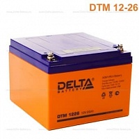 Аккумулятор 12V26 DTM Delta(DTM 1226)