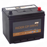 Аккумуляторная батарея 6СТ-75 А/ч ECS95 (D26L) RIDER EFB