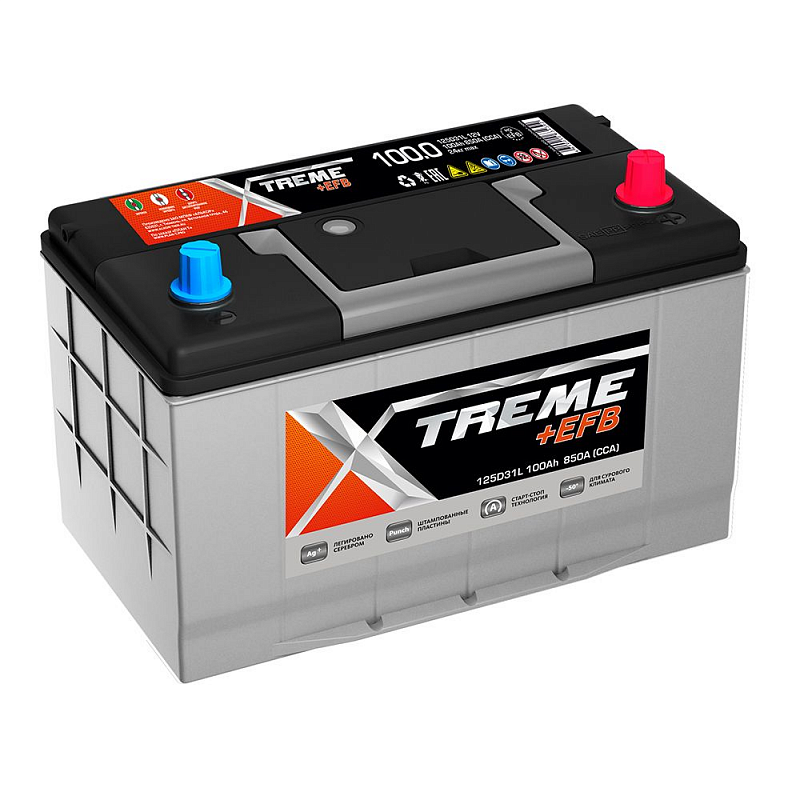 Аккумулятор 6СТ-100 обр.(125D31L) XTREME +EFB