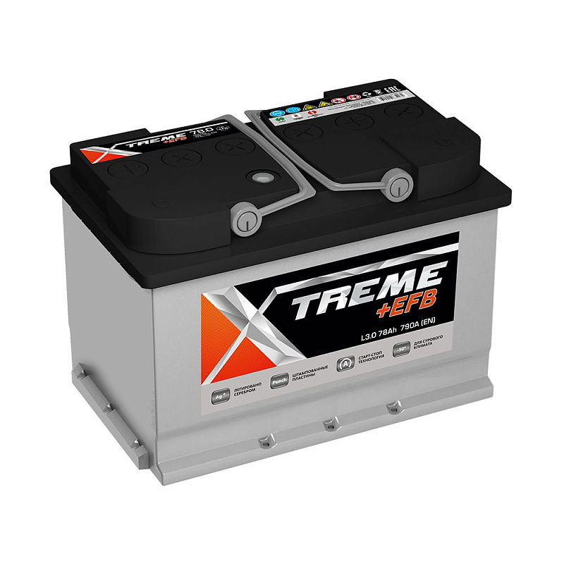 Аккумулятор 6СТ-78.0 обр. XTREME+EFB