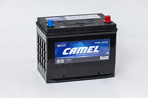 Аккумулятор 6СТ-80 Ah(0)(105D26L) Asia CAMEL