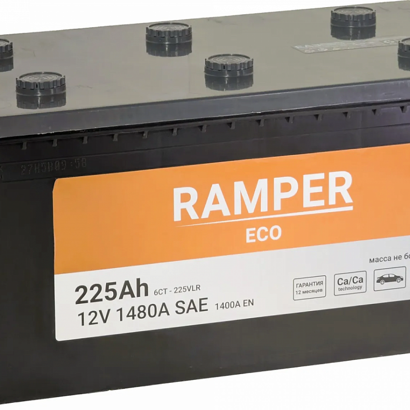 Аккумуляторная батарея 6СТ-225.3 RAMPER Eco