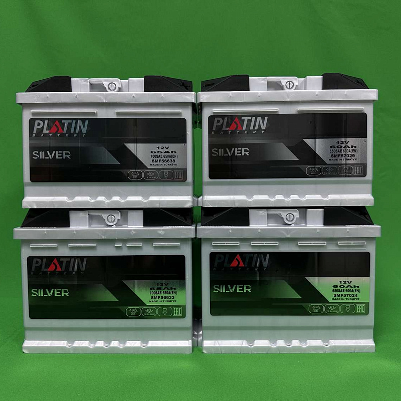 Аккумуляторная батарея 6СТ-60 Ah L+ (SMF 58827) PLATIN SILVER