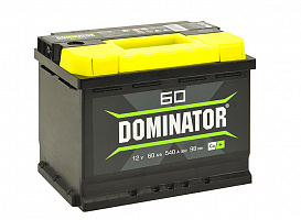 Аккумулятор 6СТ-60 (LR) DOMINATOR
