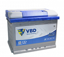Аккумулятор 6СТ-60 L VBD прямой пол.