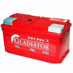 Аккумуляторная батарея 6СТ-110L(1)-L5AK-AK-0 GLADIATOR  EFB
